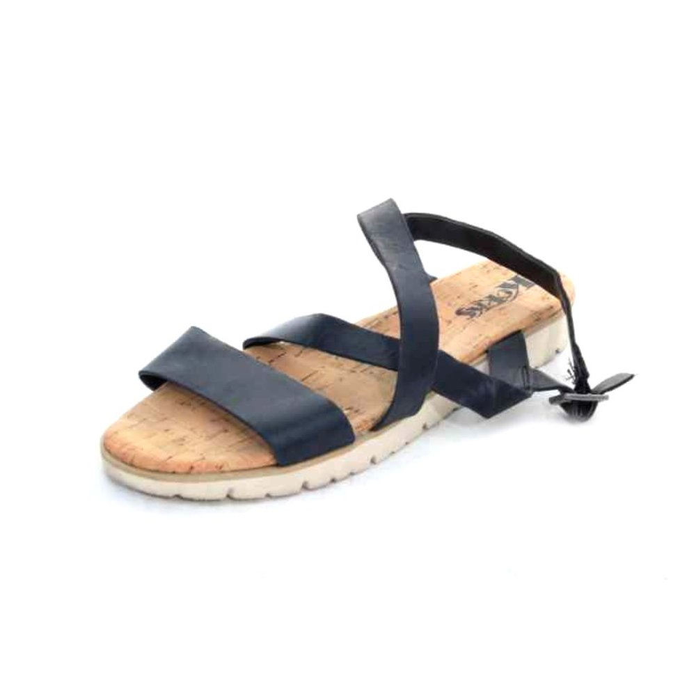 KORK EASE sindre sandals leather cork womens shoes sz 7.5